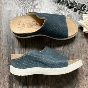 Fly London Whin Platform Wedge Perforated Sandals